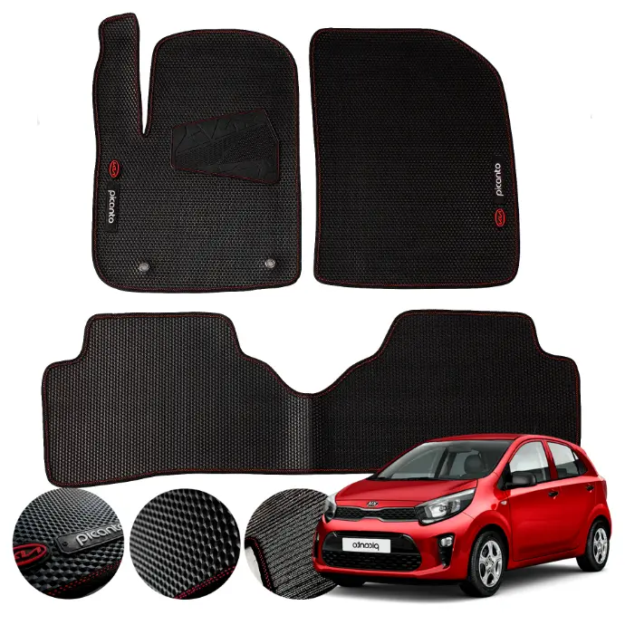 Juego De Tapetes Pvc Kia Picanto All New 2018  Antideslizantes