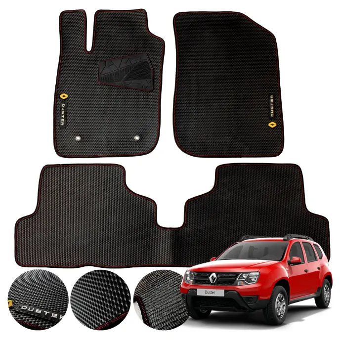 Juego De Tapetes Pvc Duster 2016-2020 Antideslizantes