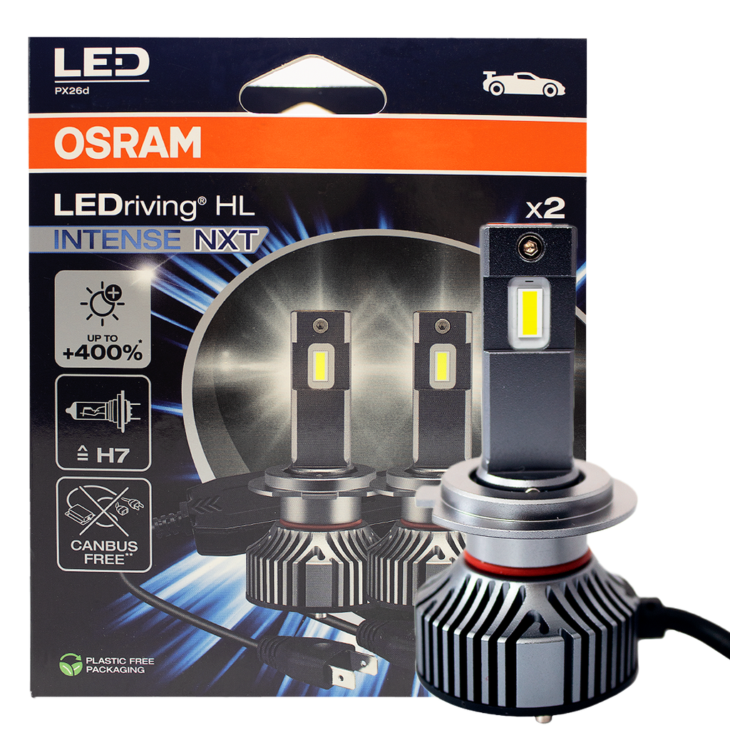 Bombillos Osram H7 Ledriving Hl Intense Nxt CanBus 400%