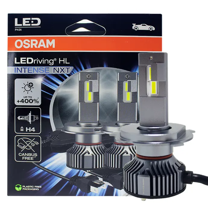 Bombillos Osram H4 Ledriving Hl Intense Nxt CanBus