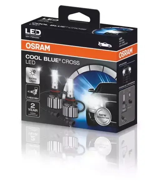 Bombillos Led HB3/HB4* Osram Cool Blue Cross
