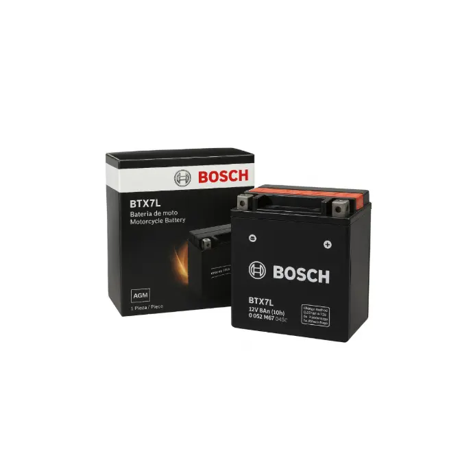 Batería Moto Bosch Btx7l Honda Cb190r Suzuki Gixxer 150