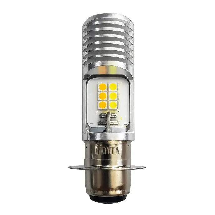 Bombillo Moto Bicolor Amarillo/Blanco AC/DC Loyta