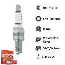 Bujías Autolite Cobre X4 - NGK B6S - CR7E- CR8EH-9S