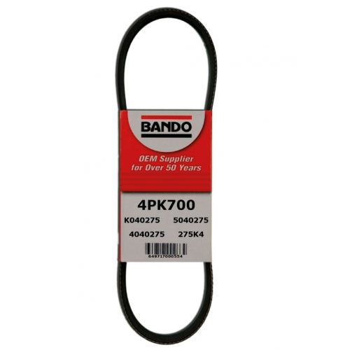 [BND-4PK700] CORREA POLY-V 4 CARRILES 700 MM LONGITUD MARCA BANDO
