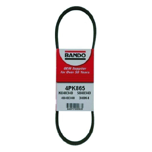 [BND-4PK865] CORREA POLY-V 4 CARRILES 865 MM LONGITUD MARCA BANDO