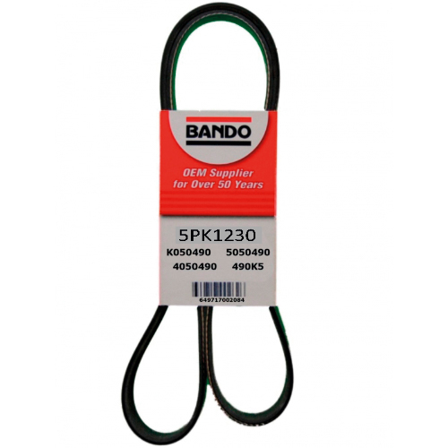 [BND-5PK1230] CORREA POLY-V 5 CARRILES 1230 MM LONGITUD MARCA BANDO