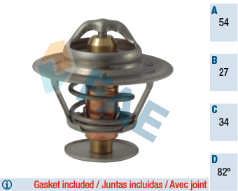 [FAE-5305782] TERMOSTATOS  NISSAN D22 NP300 2.5D NAVARA PATHFINDER