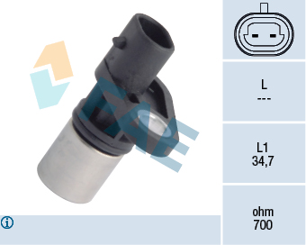 [FAE-79205] SENSOR CKP CHEVROLET ASTRA OPTRA ZAFIRA