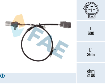 [FAE-79456] SENSOR  CKP  TOYOTA PRADO FORTUNER HILUX