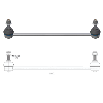 [ZM-37011681] LINK FRONTAL DER/IZQ - SUZUKI GRAND VITARA SZ