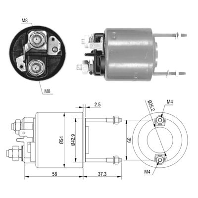 [ZM-592] AUTOMATICO RENAULT TRAFIC PARIS RHONE PEUGEOT 12VTIPO VALEO