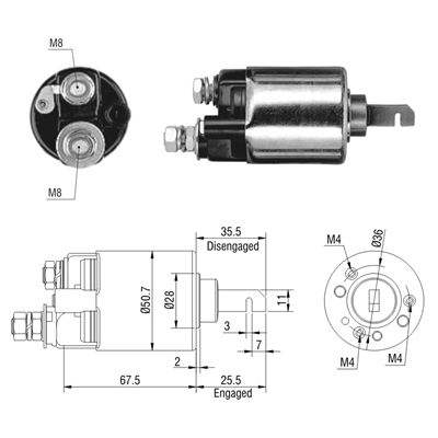 [ZM-603] AUTOMATICO HONDA PRELUDE ACCORD MITSUBA