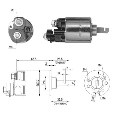 [ZM-604] AUTOMATICO HONDA ACCORD PRELUDE MITSUBA