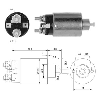 [ZM-697] AUTOMATICO MAZDA 323 MN PUNTILLA SAMURAI KIA PRIDE