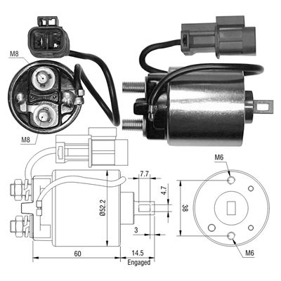[ZM-713] AUTOMATICO NISSAN PATHFINDER B-14 SENTRA