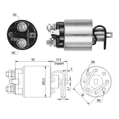 [ZM-717] AUTOMATICO CHEVROLET TROOPER 960 GANCHO