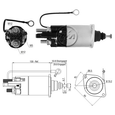 [ZM-841] AUTOMATICO 39MT 12V 10511408