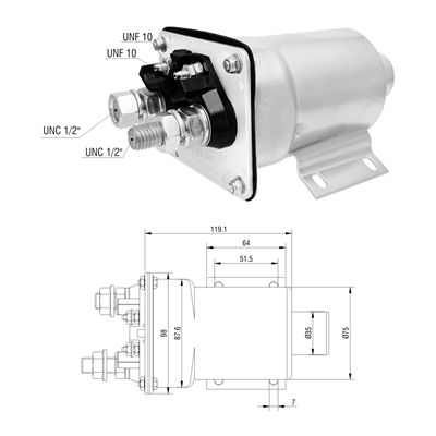 [ZM-951] AUTOMATICO 40MT 12V SS-38 P900