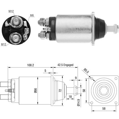 [ZM-1831] AUTOMATICO FORD 6000/7000