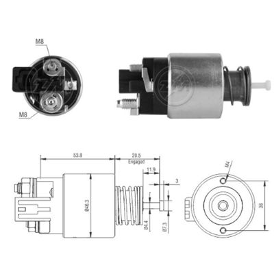 [ZM-2261] AUTOMATICO HYUNDAI ELANTRA 12V