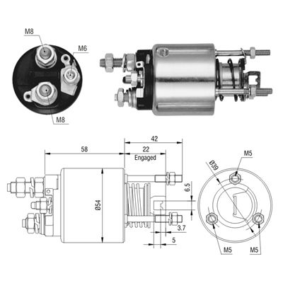 [ZM-2595] AUTOMATICO FIAT PALIO 12V