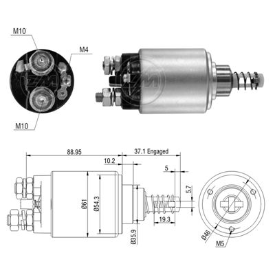 [ZM-2639] AUTOMATICO RENAULT 24V CAMIONES