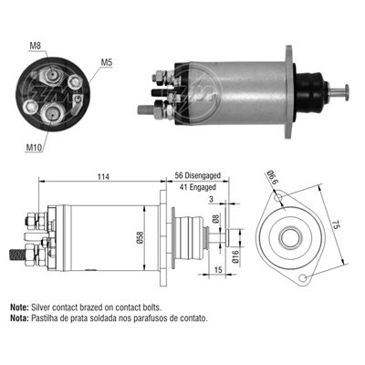 [ZM-2818] AUTOMATICO 29MT/MERCEDES 914 24V