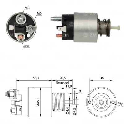 [ZM-3261] AUTOMATICO CHEVROLET AVEO 1.2 2005 SPARK 1.0 2005 1.22010DAEWOO MATIX 200312V TIPO MITSUBISHI96289430 8000475