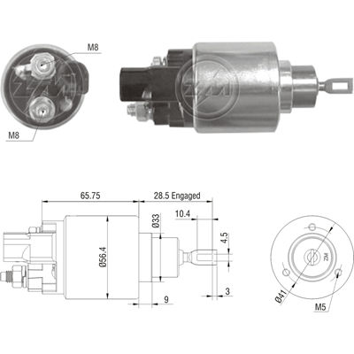 [ZM-3978] AUTOMATICO TOYOTA VIGO 12V T-BOSCH