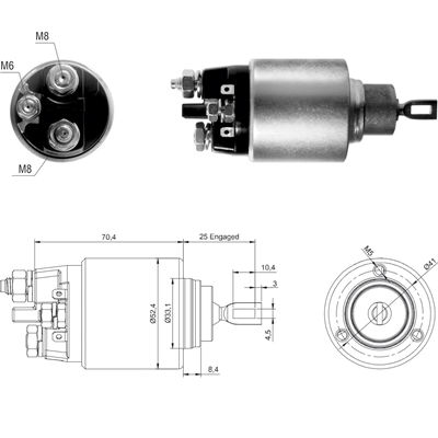 [ZM-5381] AUTOMATICO MERCEDES BENZ 180 200 230 250 SPRINTER 31612V TIPO BOSCH