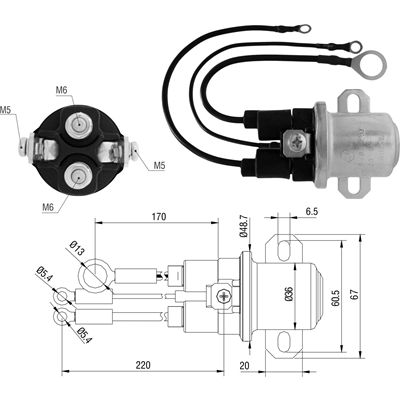 [ZM-5408] AUTOMATICO 39MT 24V AUXILIAR 10511415