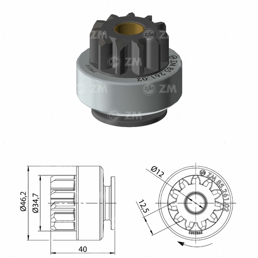 [8526102] BENDIX HYUNDAI TUCSON. SANTAFE / KIA SPORTAGET-11