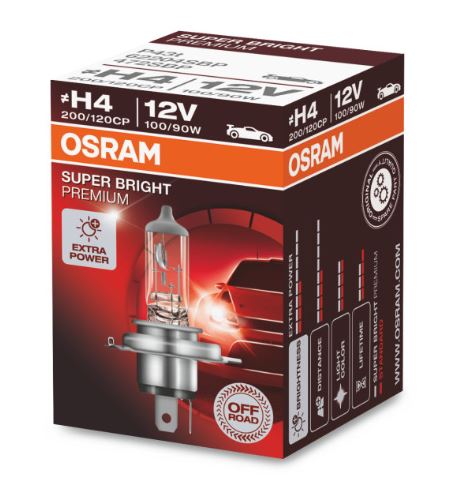 [OSR-62204SBP] H4  P43   12V  100/90W