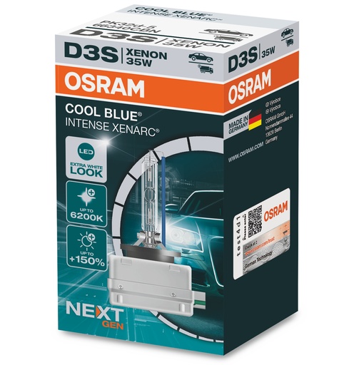 [OSR-66340CBN] D3S 35W PK32d-5 H.I.D BAJAS (6.200K) COOL BLUE NEXT