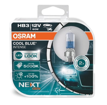 [OSR-9005CBN-02CD] BOMBILLO HB3 12V 60W 5000K 100% MAS LUZ NEXT GEN