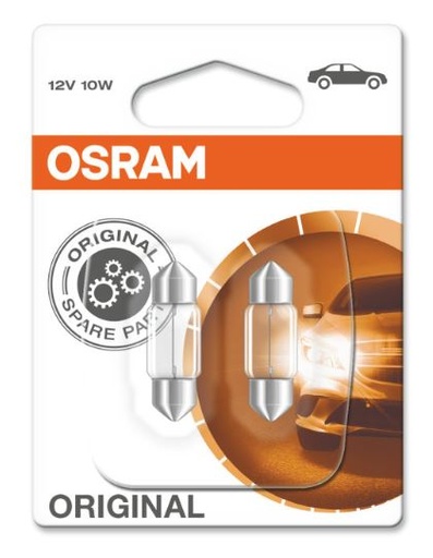 [OSR-6438-02B] 30X11 12V 10W TIPO FUSIBLE BLISTER X 2