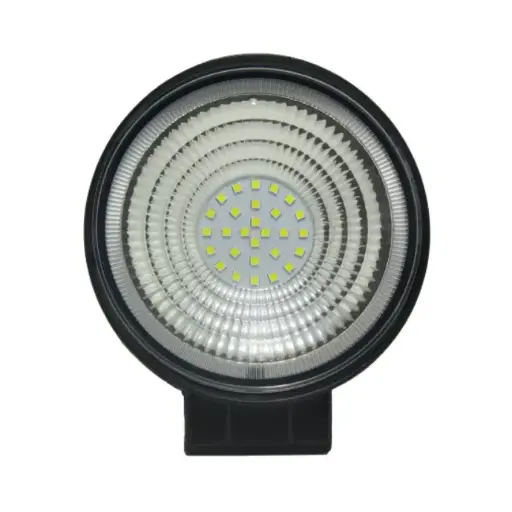 [LYT-REDFL] Lampara de trabajo redonda 4'' Led, Luz Expansiva 1W,  10-30V, 112x112x45mm