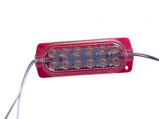 [LYT-10338PINK] DIRECCIONAL 12LED ROSADO 12V