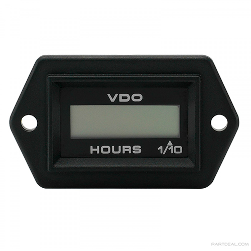 [VDO-331-542] HOROMETRO HEXAGONAL LCD