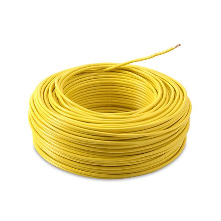 [CN16A-AMO] CABLE Cu TFF No.16 AWG 600V 75 C AMARILLO