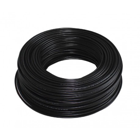 [CN16A-NGO] CABLE Cu TFF No. 16 AWG 600V 75C NEGRO