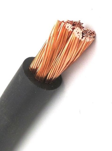 [CN2A-NGO] CABLE BATERIA PORTAELECTRODO-CC SOLDADOR N 2 NEGRO