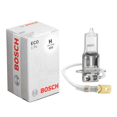[B-1987302802] BOMBILLO HALOGENO H3 PK22S 12V 55W FARO ECO LINE STD CAJA UNIDAD 1987302802 64151 50340 GL05 12336