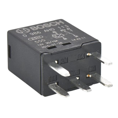 [B-0986AH0113] MINI RELE UNIV 5 PATAS 12V 30AMP IP5K4