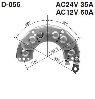 [D-056] PORTADIODO NISSAN NEW ERA