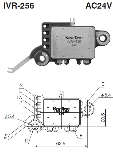 [IVR-256] REGULADOR HINO Y NISSAN NEW ERA