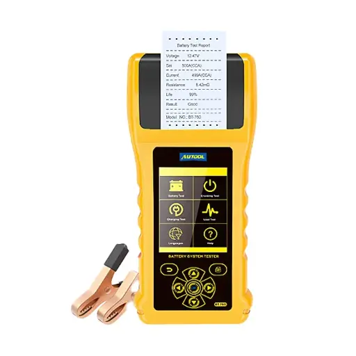 [TOOL-BT760] Analizador De  Baterias Y Sistema Electrico Realiza Pruebas De Arranque Y Carga Con Impresora Incorporada