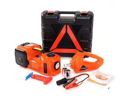 [TOOL-MMT21005-2] Gato Eléctrico 12v Para Vehículo Máximo 5 Tn Con Inflador De Llanta Y Pistola De Impacto Eléctrica