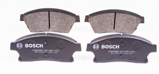 [B-FP0986BB0903] PASTILLAS DE FRENO DELANTERAS NEW BLUE CHEVROLET CRUZE 11-, TRACKER 13 - 14, SONIC 2012-2015 SEMIMETALICA FMSI D1497